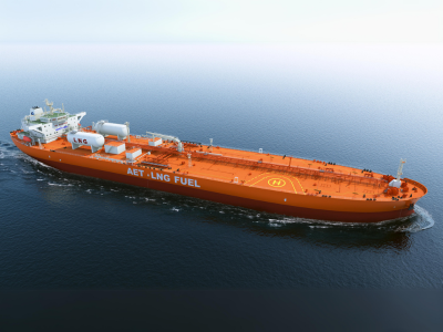 LNG dual-fuel Dynamic Positioning Shuttle Tankers